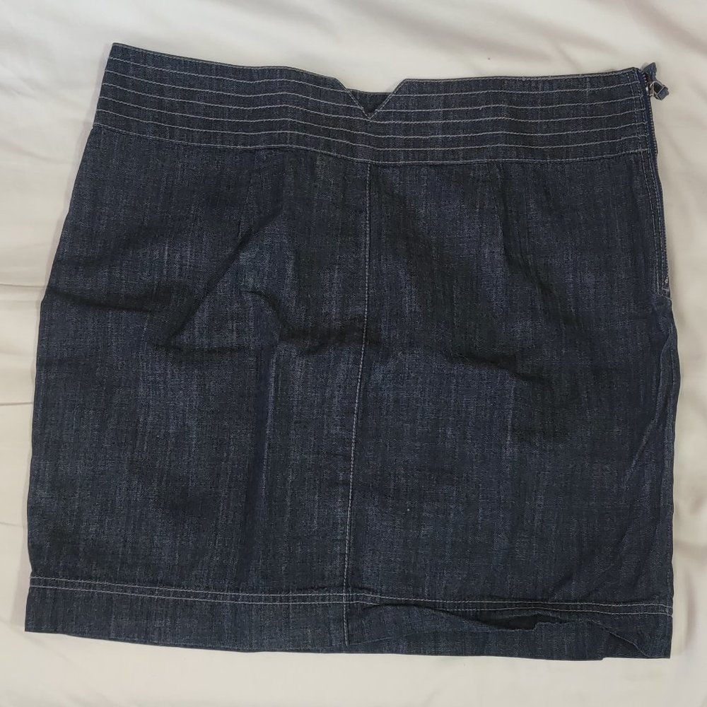 Brooklyn Industries Denim Chambray Skirt NWOT